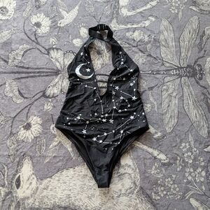 Celestial Halter Swimsuit